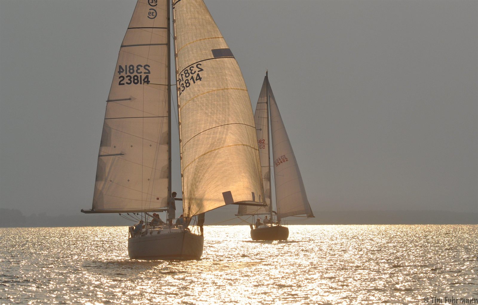 Racing the storm, by Tim