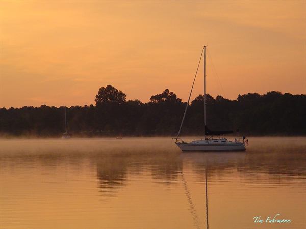 Sunrise Over Latrappe Creek